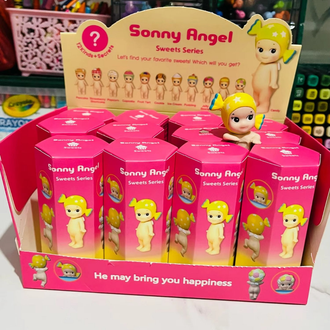 Sonny Angel Sweets Series Blind Box 12 Pieces With Vendor Display