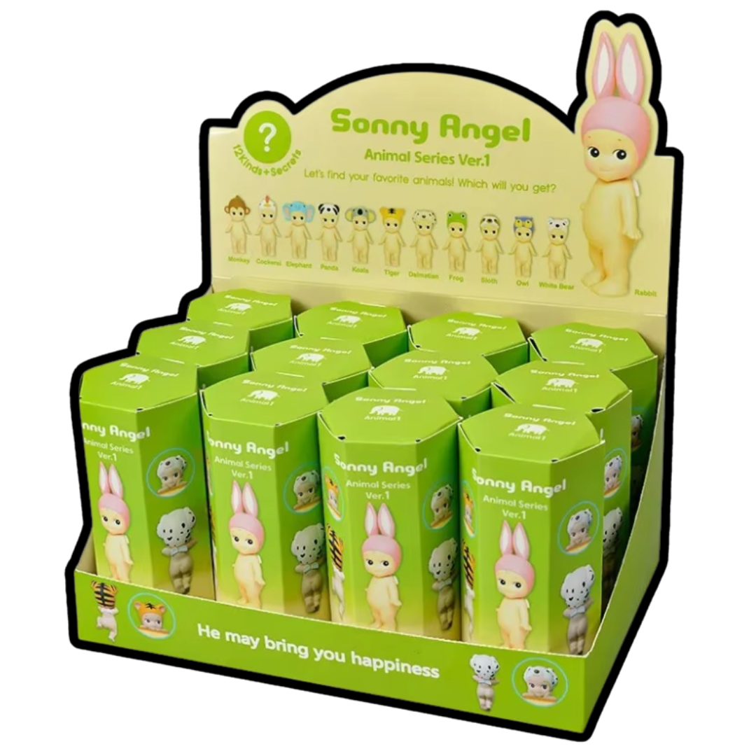 Sonny Angel Animals Series 1 Blind Box 12 Pieces With Vendor Display